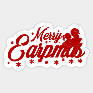 Wynonna Earp Christmas - Wayhaught Earpmas Sticker